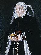 Barthel Bruyn the Elder Portrait of a Woman oil